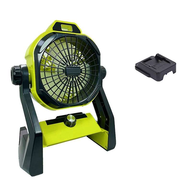 for 18v -ion Battery with Adapte Work Fan with Led Light Portable Cordless