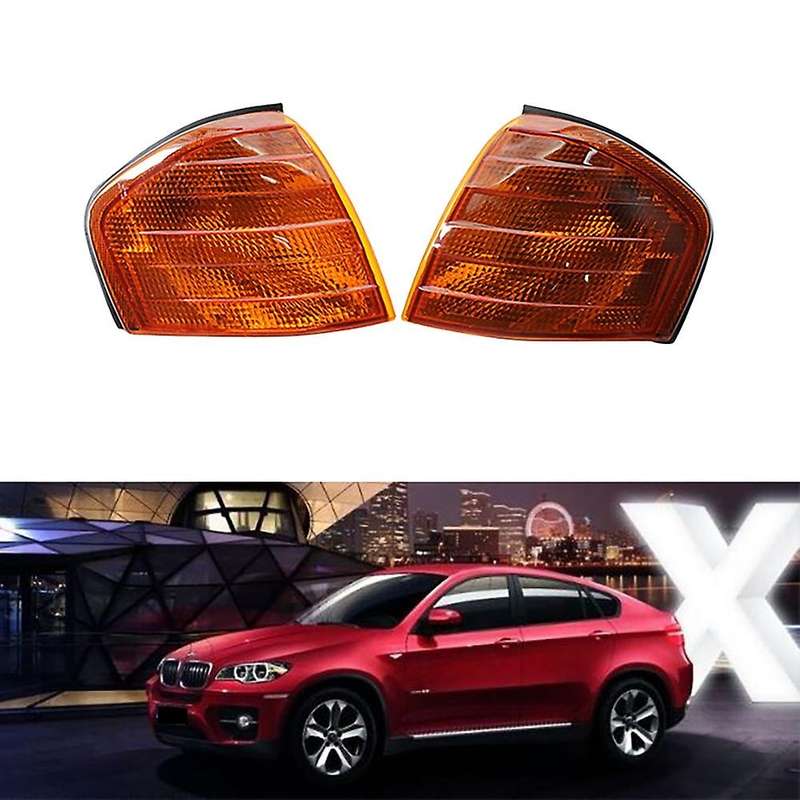 for 1994-2000 W202 C220 C230 C36 Set of 2 Turn Signal Assemblies Side Lens 2028261243 2028261143