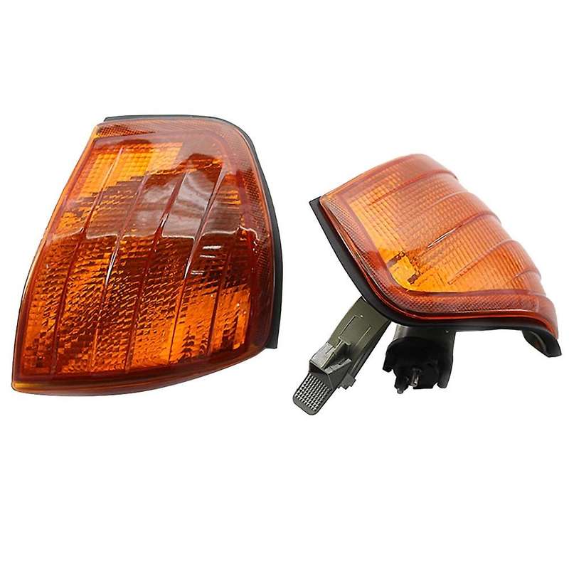 for 1994-2000 W202 C220 C230 C36 Set of 2 Turn Signal Assemblies Side Lens 2028261243 2028261143
