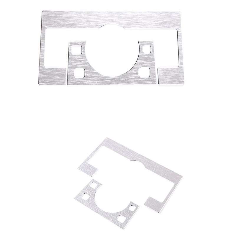 for 2 2007-2012 Car Centre Control Terrain Adjustment Trim Cover+Gear Shift Anti-Scratch Stickers