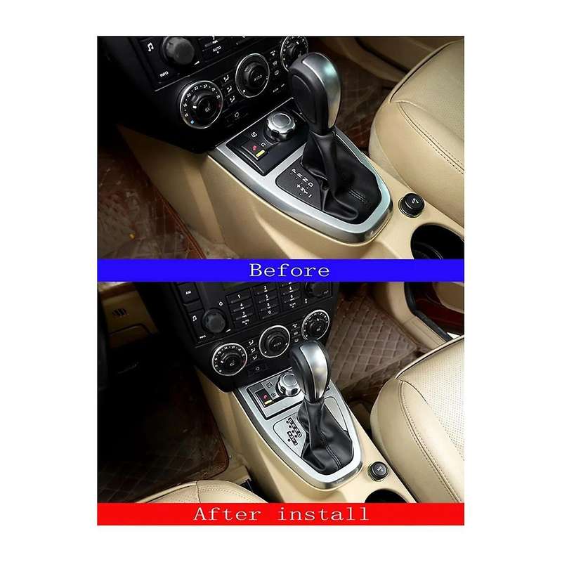 for 2 2007-2012 Car Centre Control Terrain Adjustment Trim Cover+Gear Shift Anti-Scratch Stickers