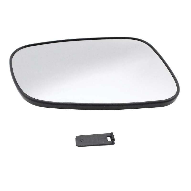 for 2 1998-2004 Car Front Right Heated Side Door Wing Rear View Mirror Lens Glass with Mount