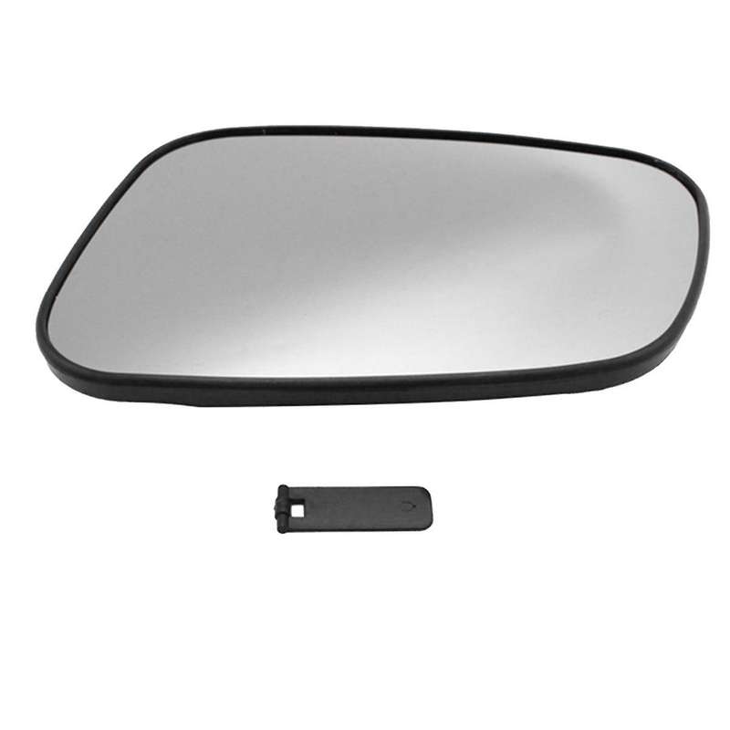 for 2 1998-2004 Car Front Left Heated Side Door Wing Rear View Mirror Lens Glass Crd100640