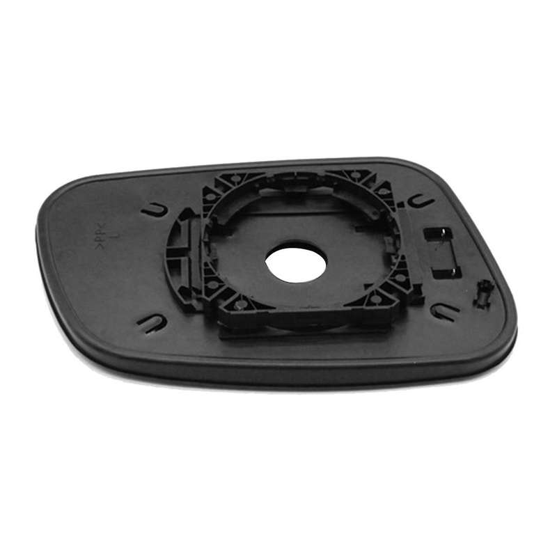 for 2 1998-2004 Car Front Left Heated Side Door Wing Rear View Mirror Lens Glass Crd100640