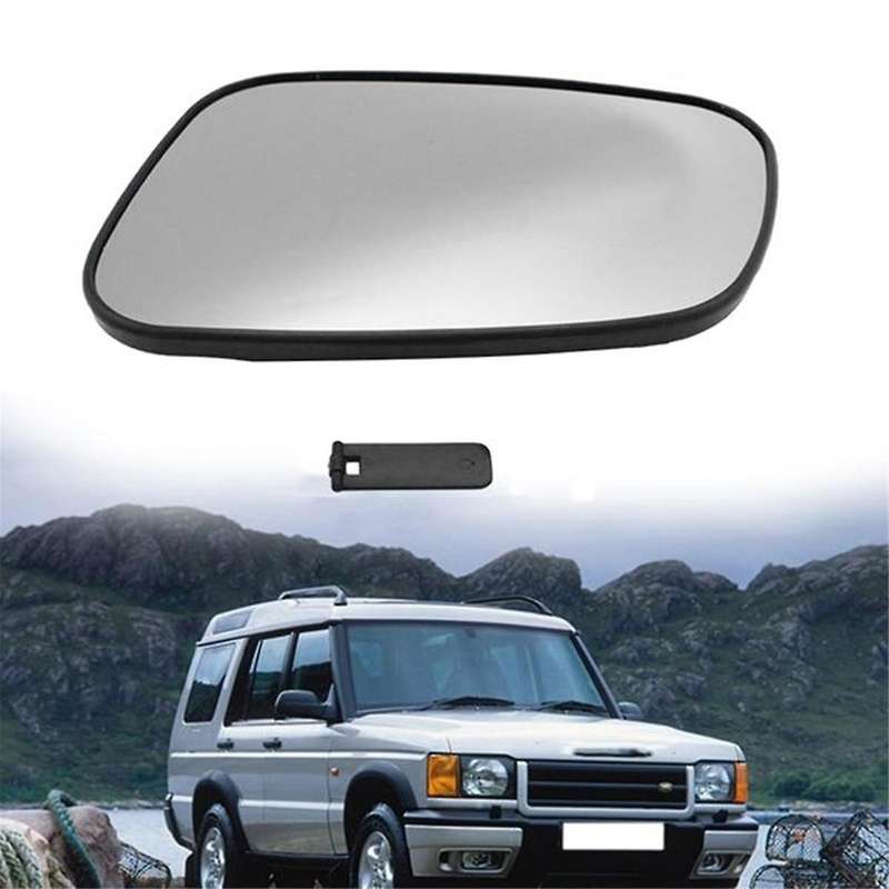 for 2 1998-2004 Car Front Left Heated Side Door Wing Rear View Mirror Lens Glass Crd100640
