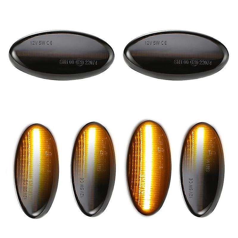 for 2 for 3 5 6 BT-50 MPV Dynamic Repeater Side Marker Light Flowing LED Turn Signal Light Car Acces