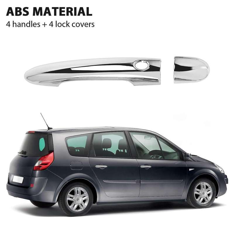 for 2 Ii 2003 2004 2005 2006 2007 2008 2009 Chrome Door Handle Catch Cover Trim Cap Accessories