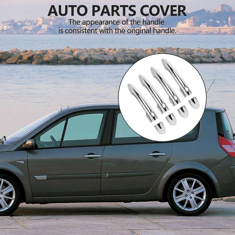 for 2 Ii 2003 2004 2005 2006 2007 2008 2009 Chrome Door Handle Catch Cover Trim Cap Accessories