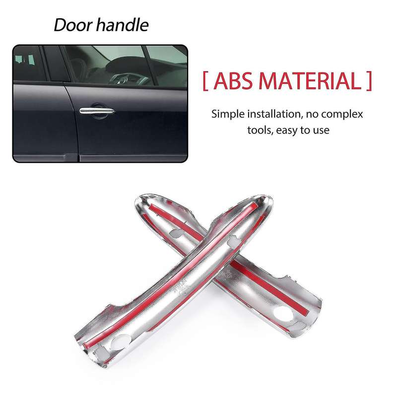 for 2 Ii 2003 2004 2005 2006 2007 2008 2009 Chrome Door Handle Catch Cover Trim Cap Accessories