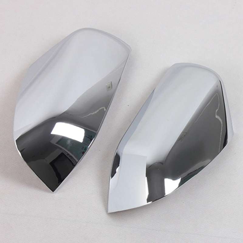 for 2 LR2 2014 Chrome Side Door Rearview Mirror Cover Trims