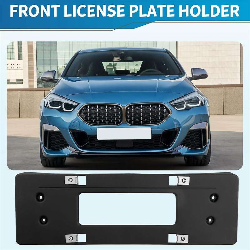 for 2 Series F44 Gran Coupe 2019-2022 Front Number Plate Carrier License Plate 51139464583