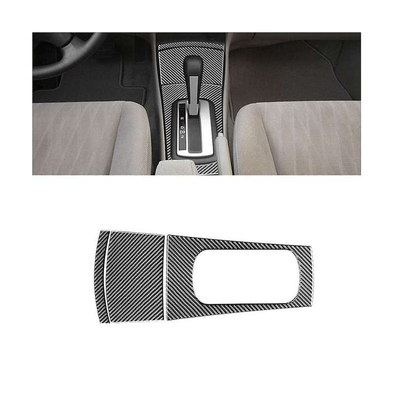 for 2003 2004 2005 Soft Carbon Fiber Central Control Gear Shiift Cover Trim Sticker Accessories
