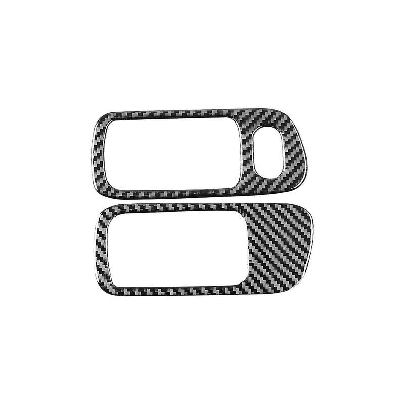 for 2003 2004 2005 Soft Carbon Fiber Inner Door Handle Cover Trim Sticker Accessories