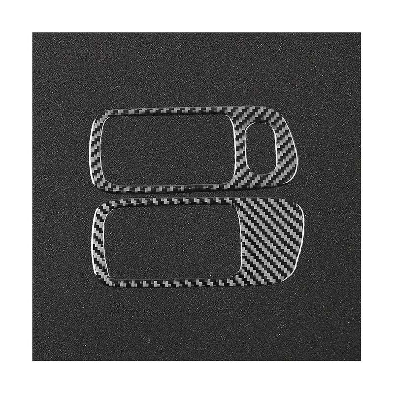 for 2003 2004 2005 Soft Carbon Fiber Inner Door Handle Cover Trim Sticker Accessories