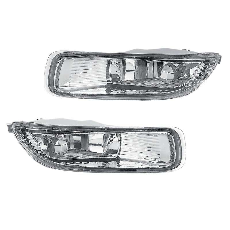 for 2003 2004 Pair Clear Front Bumper Fog Light Lamps with Bulbs US