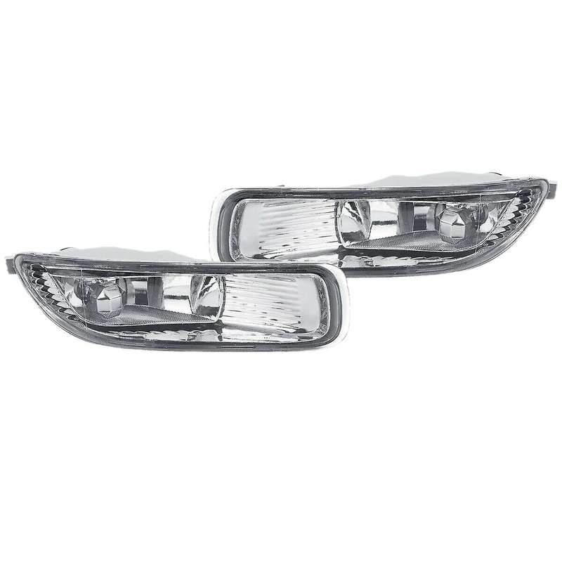 for 2003 2004 Pair Clear Front Bumper Fog Light Lamps with Bulbs US