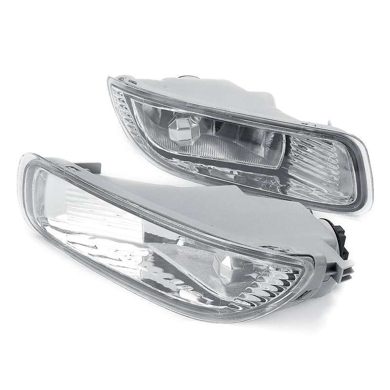 for 2003 2004 Pair Clear Front Bumper Fog Light Lamps with Bulbs US