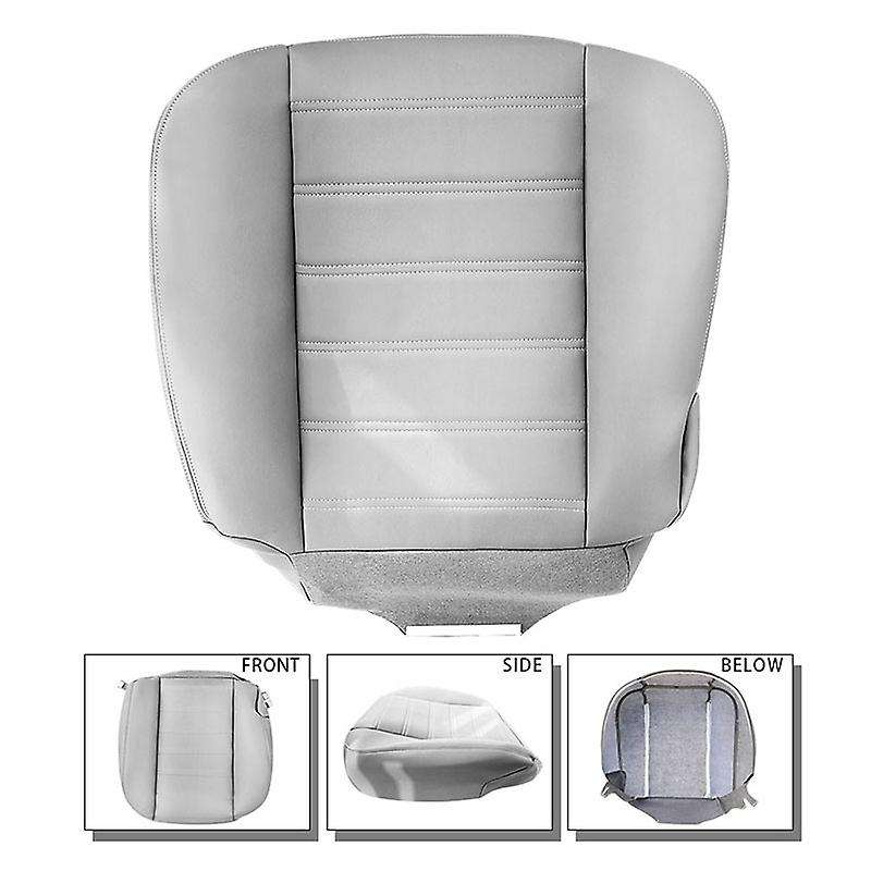 for 2003-2007 H2 Driver Side Bottom Synthetic Leather Seat