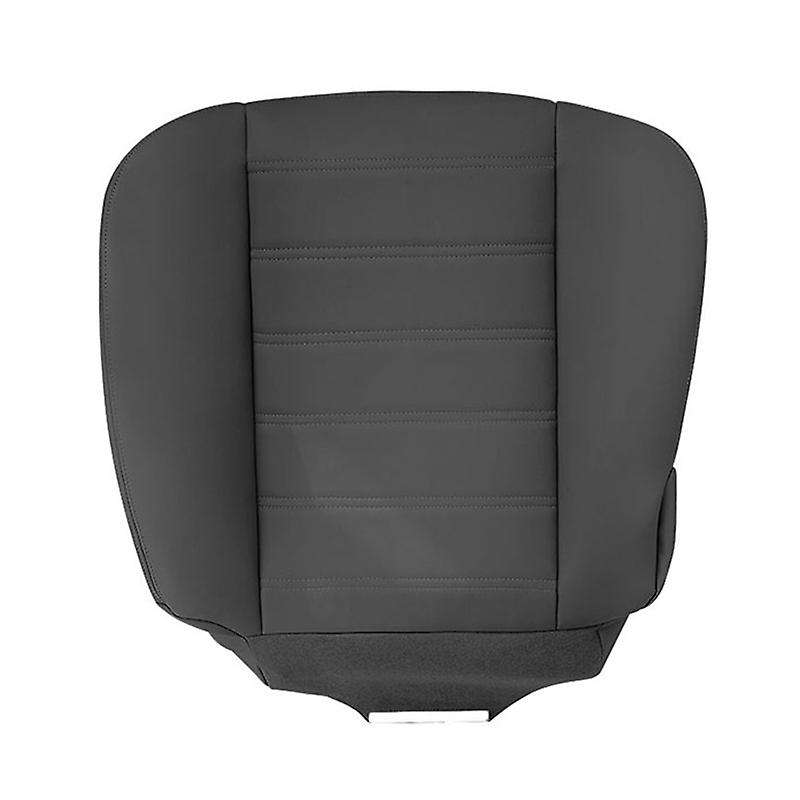 for 2003-2007 H2 Driver Side Bottom Synthetic Leather Seat Cover Black