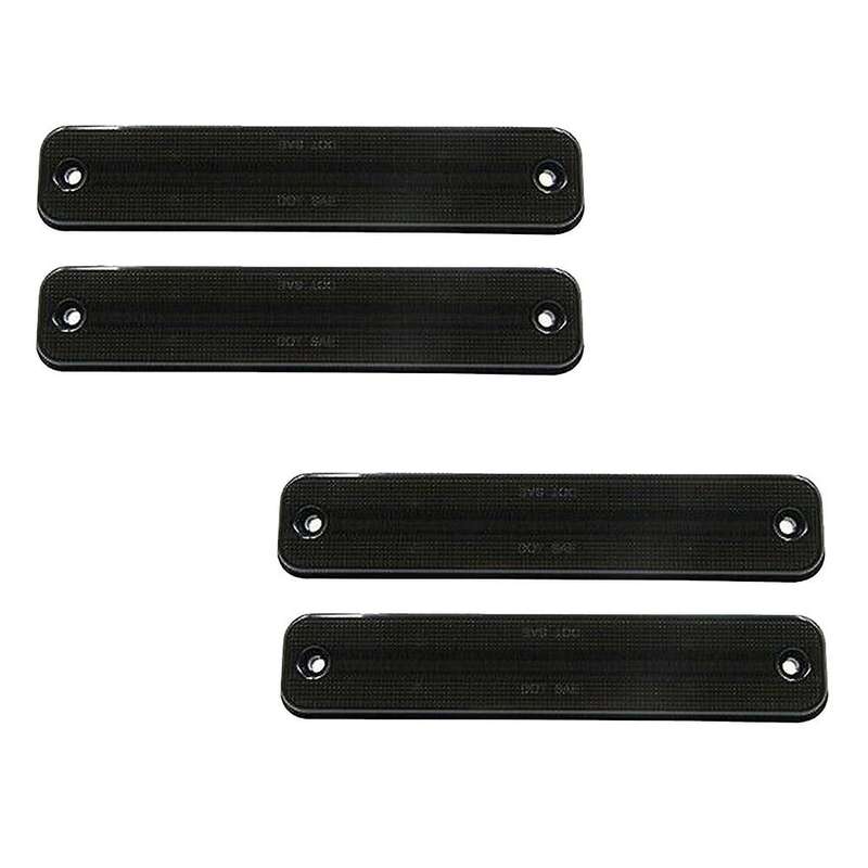 for 2003-2009 H2 Smoked Front Rear LED Side Marker Light Kit Amber Red Turn Signal Dynamic Flowing L