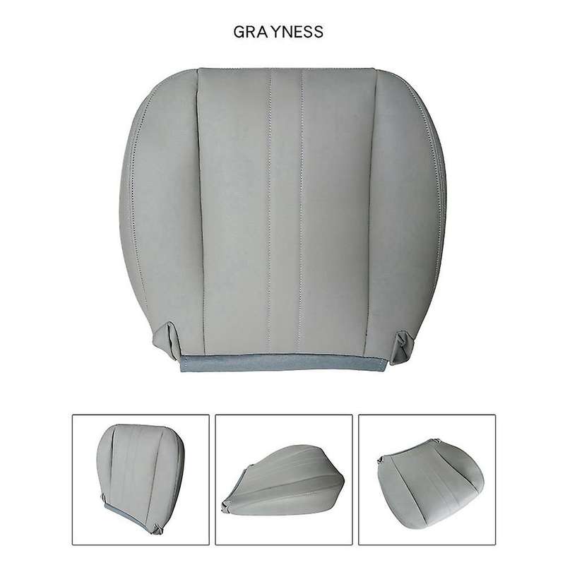 for 2003-2013 Express 1500 2500 3500 Van -Driver Bottom PU Leather Seat