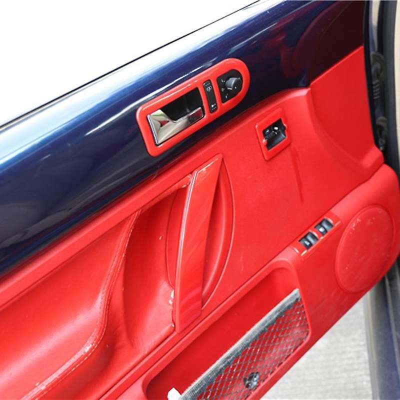 for  2003-2010S Car Door Interior Handle Bowl Protector Cover Trim Molding