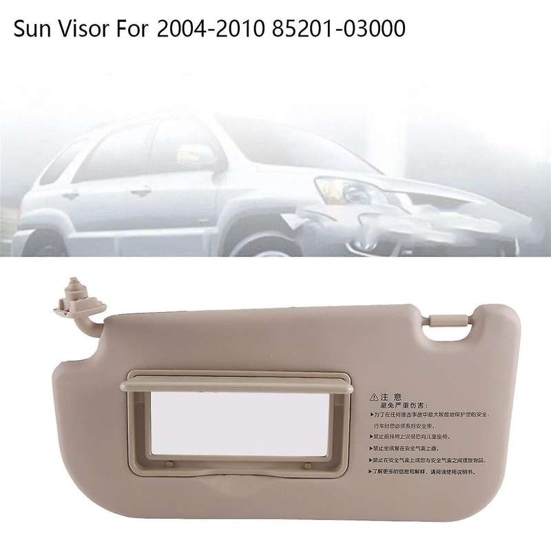 for 2004-2010 Front Left Sun Visor Light Baffle Cosmetic Mirror 85202-03000