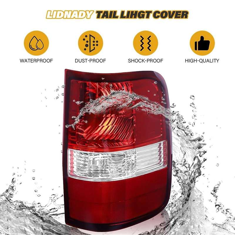 for 2004-2008 Tail Light Assembly Brake Rear Light Replacement 5L3Z-13405-CA, without Bulb, Right