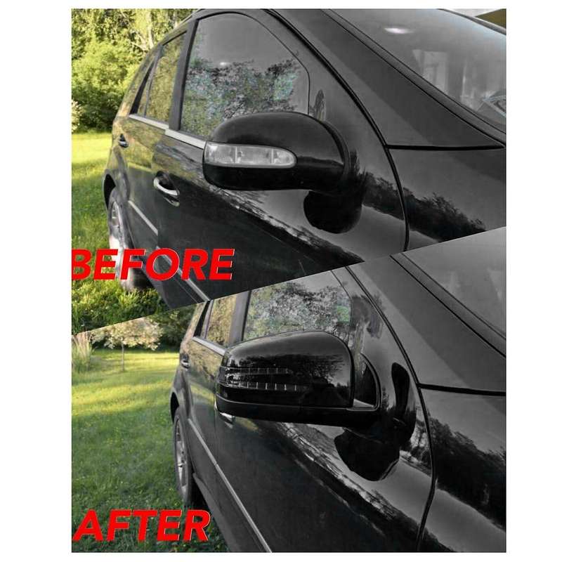 for 2005-2011 W164 X164 ML Class Left Side Door Power Rear View Mirror Assembly -Primer Paintable