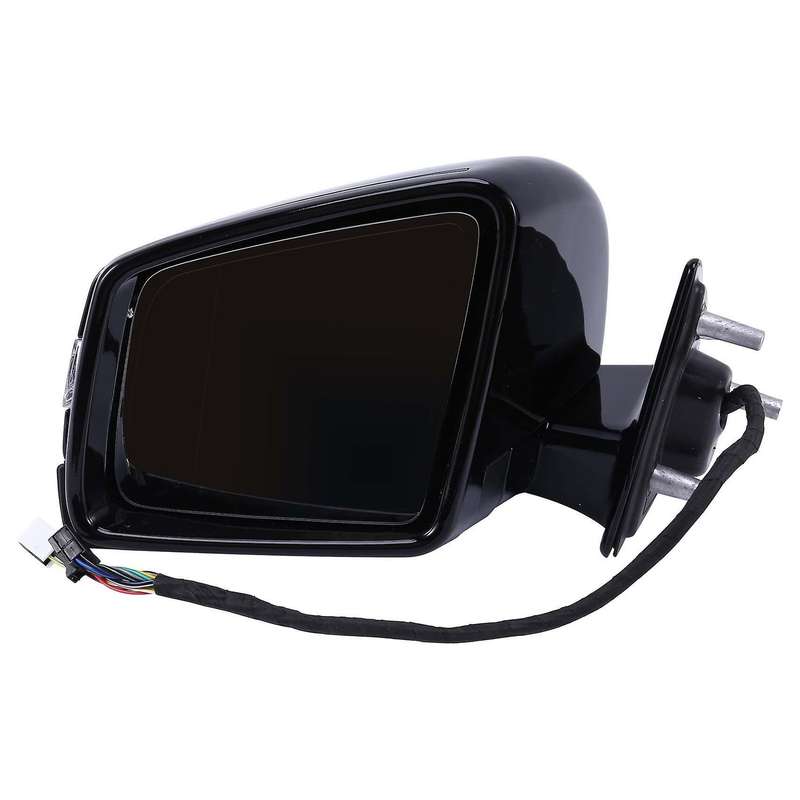 for 2005-2011 W164 X164 Ml Gl Class Left Side Rear View Mirror Side Door Mirror Assembly Black