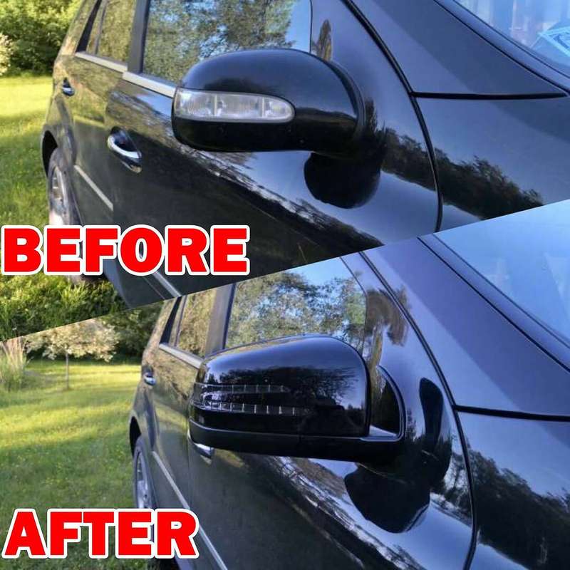 for 2005-2011 W164 X164 Ml Gl Class Left Side Rear View Mirror Side Door Mirror Assembly Black
