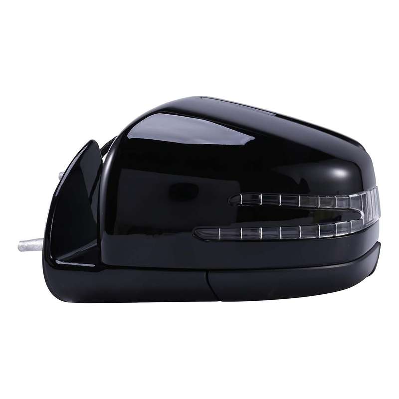 for 2005-2011 W164 X164 Ml Gl Class Left Side Rear View Mirror Side Door Mirror Assembly Black