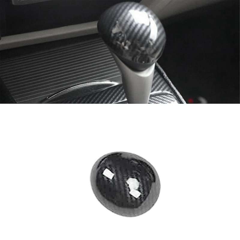 for 2006-2011 8Th Carbon Fiber Central Console Gear Shift Knob Cover