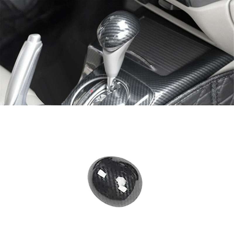 for 2006-2011 8Th Carbon Fiber Central Console Gear Shift Knob Cover