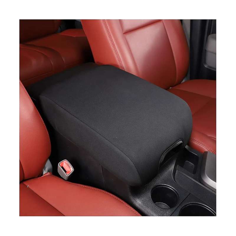 for 2007 2008 2009 2010 2011 2012 2013 Car Center Armrest Box Protective Cover Accessories - Black