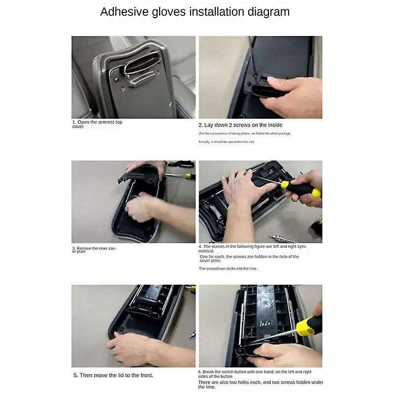 for 2007-2011 Car Center Console Armrest Cover Arm Rest Cover Pad Protector Accessories Black
