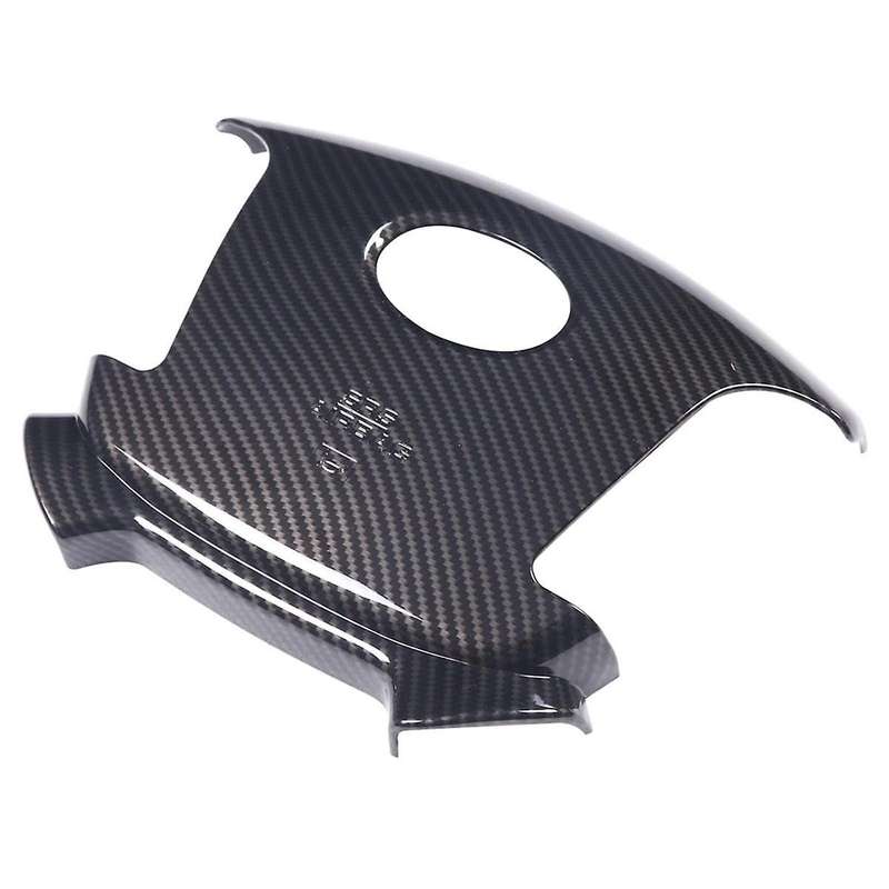 for 2007-2013 Car Steering Wheel Panel Cover Trim Decoriation Interior Accessories (abs Carbon Fiber