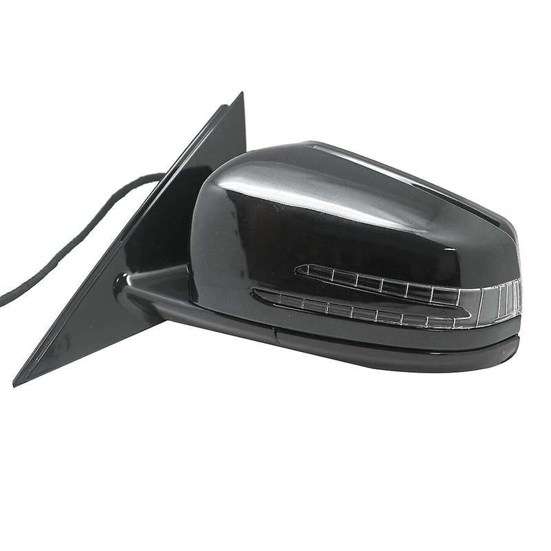 for 2007-2013 W221 S-Class S300 S350 S400 S63 Left Side Door Power Rear View Mirror Assembly Black