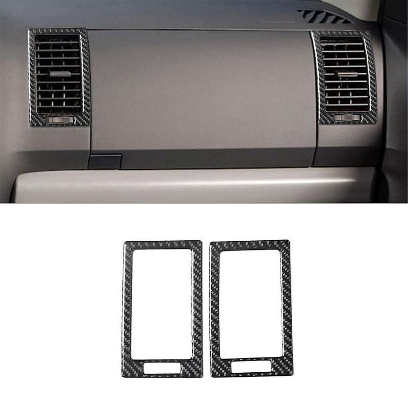 for 2007-2013 Soft Carbon Fiber Center Console Full Set Interior Kit Cover Sticker Trim Accessories