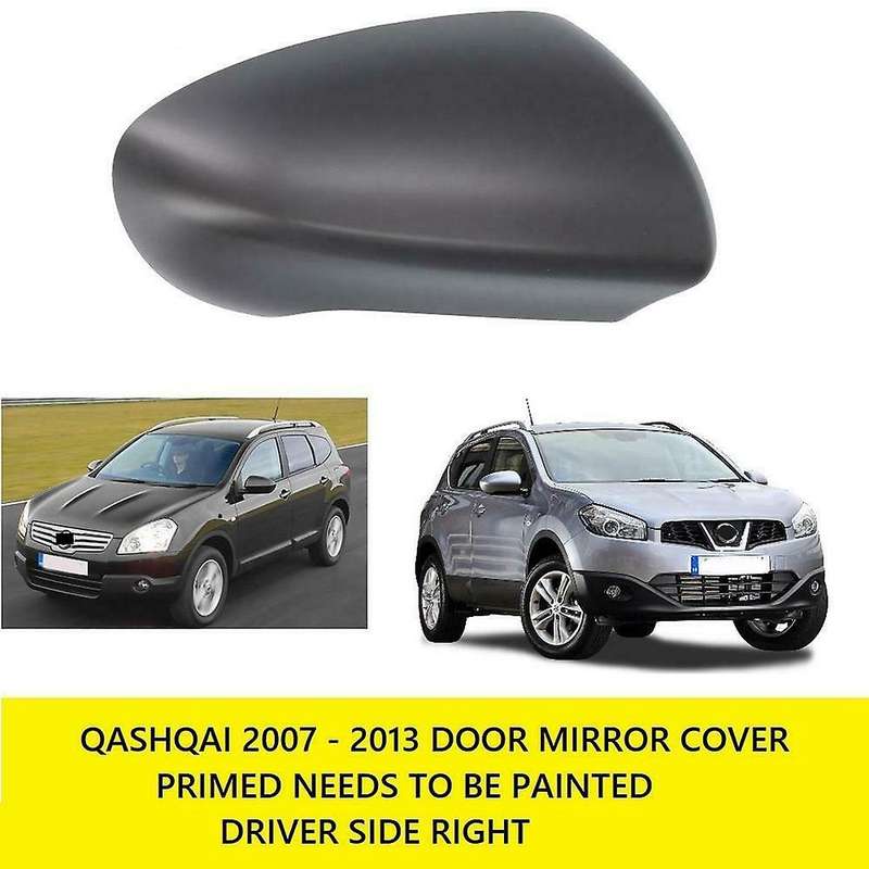 for 2007-2014 Side Door Rearview Mirror Cover Trims Car Accessories Right Side