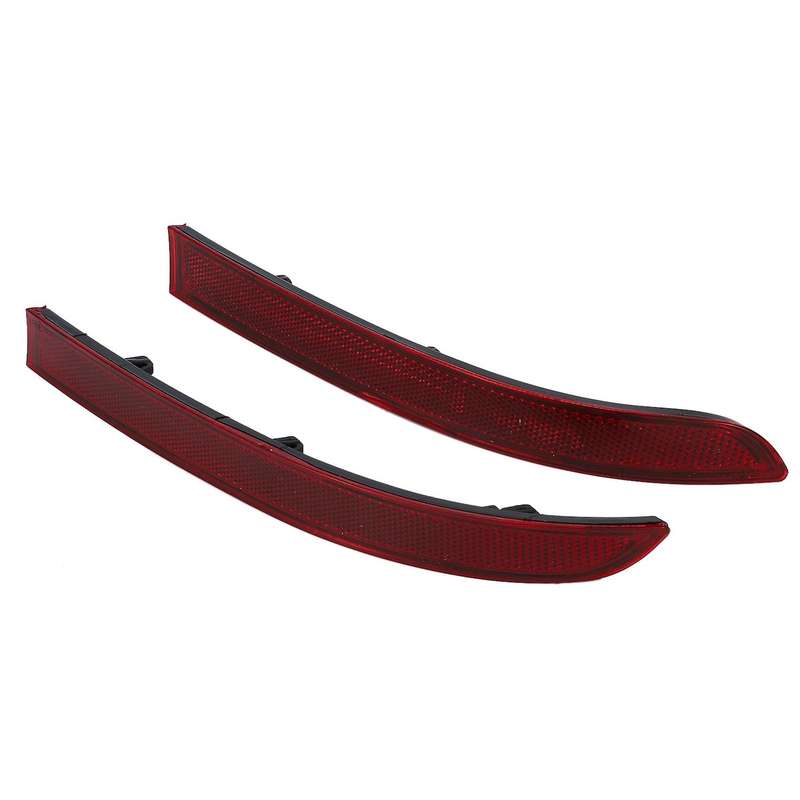 for 2008-2010 Rear Bumper Reflector Brake Lamp Taillight Reflector Light Parking Brake Light Fog Lig