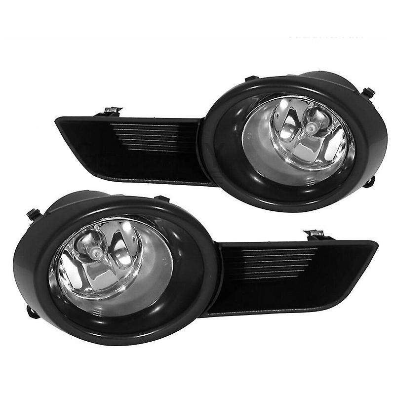 for 2008-2011 Clear Lens Bumper Driving Fog Light Bulbs Switch