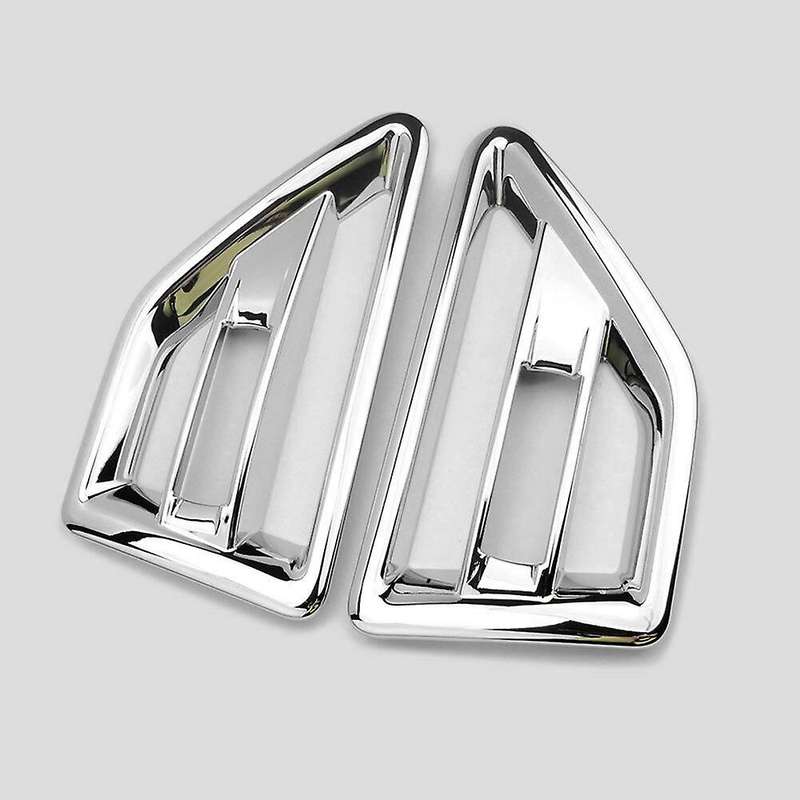 for 2008-2015 2 LR2 Chrome ABS Car Side Air Intake Vent Cover Trim