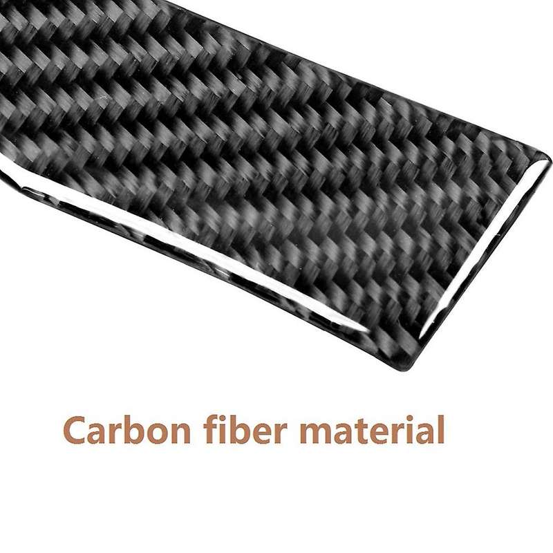 for 2008-2015 Both Side of Speedometer Carbon Fiber Sticker Button Cover Trim Accessories