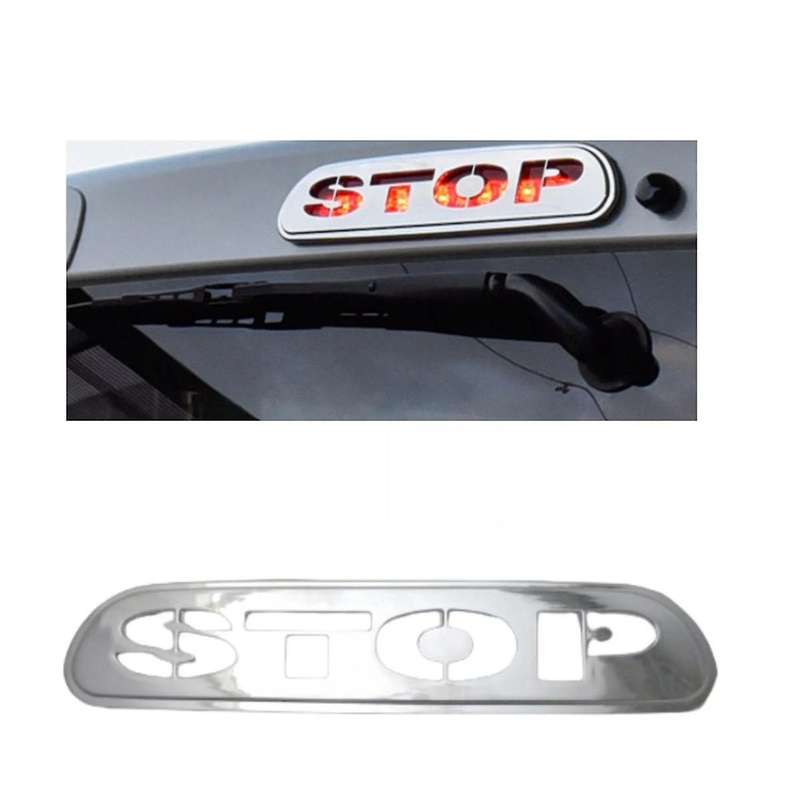 for 2008-2016 STOP High Position Brake Light Sequins Car Brake Light Decor Sticker Lamp Cover Access