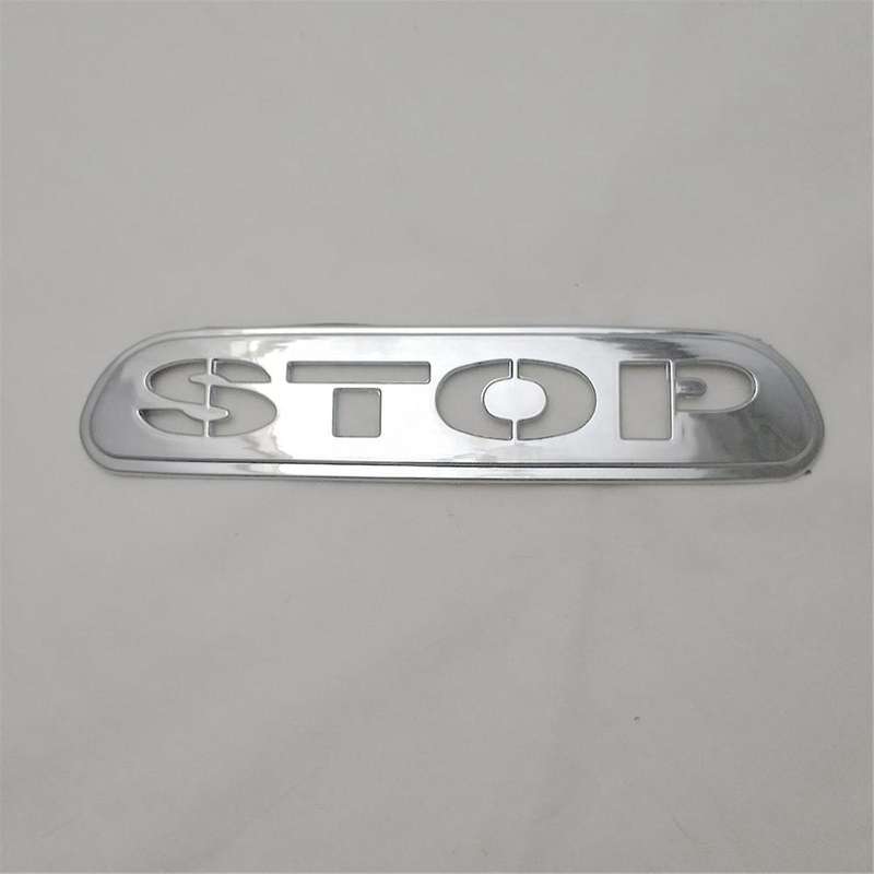 for 2008-2016 STOP High Position Brake Light Sequins Car Brake Light Decor Sticker Lamp Cover Access