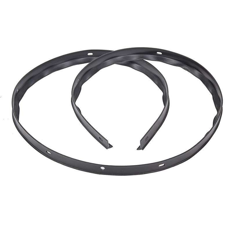 for 2008-2018 68051392AA Front Hood Bumper Weatherstrip Seal and Rivets