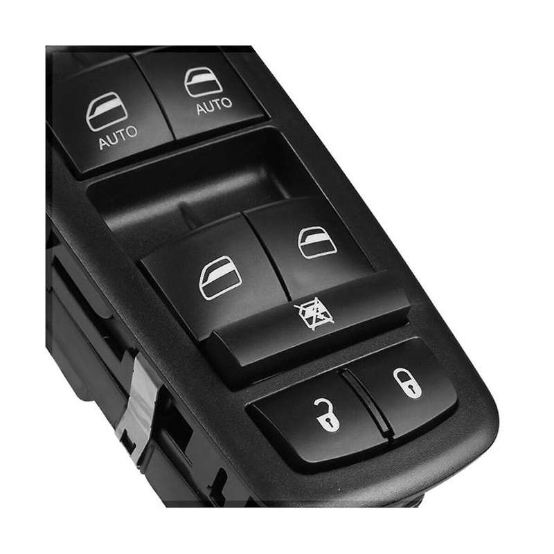 for 2009-2012 Ram 1500 2500 3500 Cab Left Side Window Door Switch Mirror Adjust Switch 4602863ac