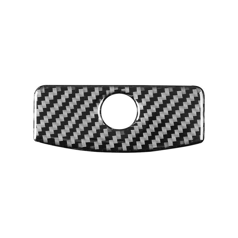for 2009-2012 Soft Carbon Fiber Car Glove Box Handle Cover Trim Sticker Accessories