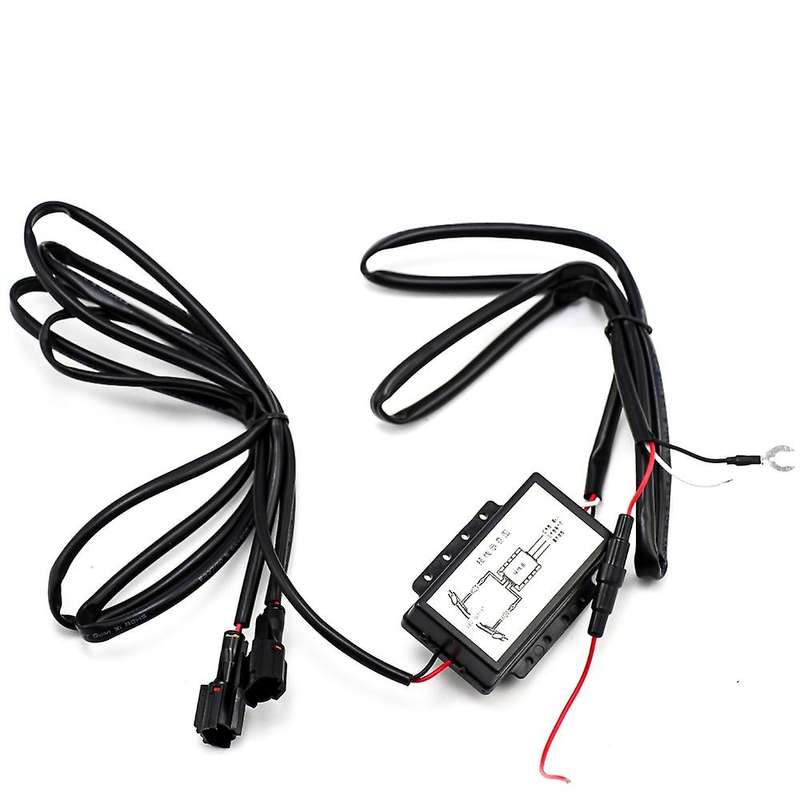 for 2009-2011 Drl Daytime Running Lights 12V Led with Turn Yellow Signal